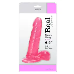 Fallo realistico jelly fucsia 16,5 cm Fallo realistico jelly fucsia 16,5 cm