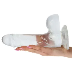 Fallo realistico jelly trasparente 20,5 cm Fallo realistico jelly trasparente 20,5 cm