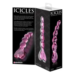 Dildo in vetro Punto G e Prostata Icicles No.43 Dildo in vetro Punto G e Prostata Icicles No.43