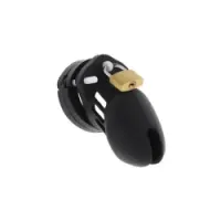 Gabbia per pene Silicone Small nera