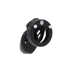 Gabbia per pene Silicone Small nera Gabbia per pene Silicone Small nera