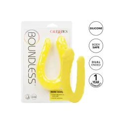 Dildo doppio giallo Boundless AC/DC Dildo doppio giallo Boundless AC/DC