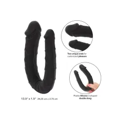 Dildo doppio nero Boundless AC/DC Dildo doppio nero Boundless AC/DC