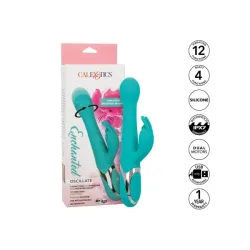 Vibratore rabbit a spinta oscillate celeste Vibratore rabbit a spinta oscillate celeste