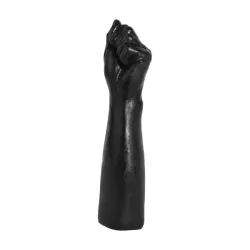 Braccio con mano chiusa fisting nero 30 cm Braccio con mano chiusa fisting nero 30 cm