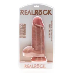 Fallo Realistico grosso pelle chiara 23 cm Fallo Realistico grosso pelle chiara 23 cm