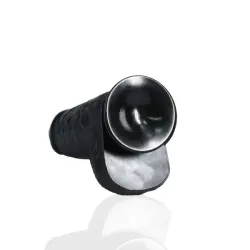 Fallo Realistico grosso nero 23 cm Fallo Realistico grosso nero 23 cm