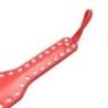 Paddle sculacciatore borchie cuore rosso 31cm Paddle sculacciatore borchie cuore rosso 31cm