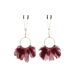 Pinzette per capezzoli con piume Taboom Pinzette per capezzoli con piume Taboom