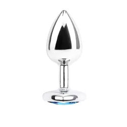 Plug anale cuore azzurro Heart Gem 7 cm Plug anale cuore azzurro Heart Gem 7 cm