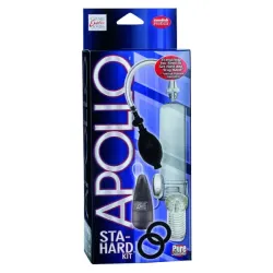 Kit pompa pene Apollo Sta-Hard bianca Kit pompa pene Apollo Sta-Hard bianca