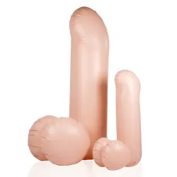 Pene gonfiabile extra gigante da festa 140 cm Pene gonfiabile extra gigante da festa 140 cm