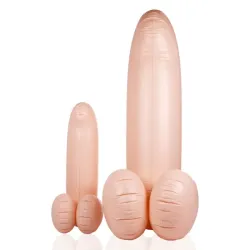 Pene gonfiabile extra gigante da festa 140 cm Pene gonfiabile extra gigante da festa 140 cm