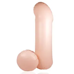Pene gonfiabile extra gigante da festa 140 cm Pene gonfiabile extra gigante da festa 140 cm