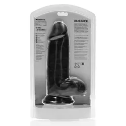 Dildo realistico grosso nero 20,3 cm Dildo realistico grosso nero 20,3 cm