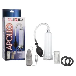 Kit pompa pene Apollo Sta-Hard bianca Kit pompa pene Apollo Sta-Hard bianca