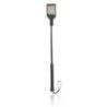 Frustino bdsm squadrato nero e borchie 53 cm