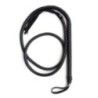 Frusta Indy con frange nera 2 mt