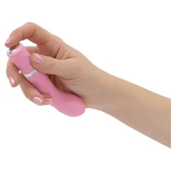 Vibratore mini per punto G silicone rosa Vibratore mini per punto G silicone rosa