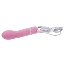Vibratore mini per punto G silicone rosa Vibratore mini per punto G silicone rosa