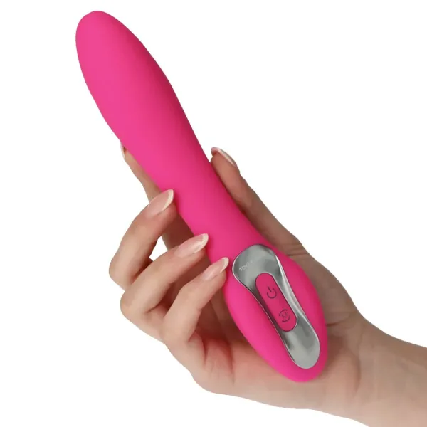 Vibratore vaginale Elys classico fucsia 20 cm