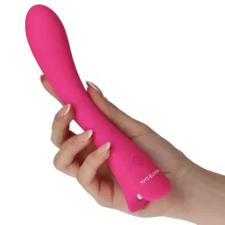 Vibratore curvo per punto G rosa Vibratore curvo per punto G rosa