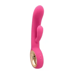 Vibratore rabbit Twin Touch Grip fucsia Vibratore rabbit Twin Touch Grip fucsia