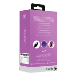 Plug Anale metallo Fox Tail viola 13,5 cm Plug Anale metallo Fox Tail viola 13,5 cm