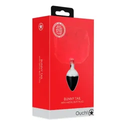 Plug Anale metallo Fox Tail rosso 13,5 cm Plug Anale metallo Fox Tail rosso 13,5 cm
