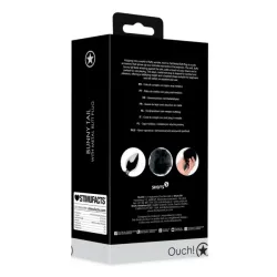 Plug Anale metallo Fox Tail nero 13,5 cm Plug Anale metallo Fox Tail nero 13,5 cm