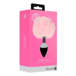 Plug Anale metallo Fox Tail rosa 13,5 cm Plug Anale metallo Fox Tail rosa 13,5 cm