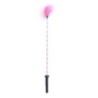 Frustino bdsm con piume rosa 74 cm