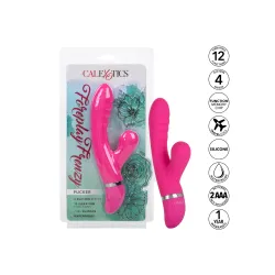 Vibratore rabbit + succhia clitoride fucsia Vibratore rabbit + succhia clitoride fucsia