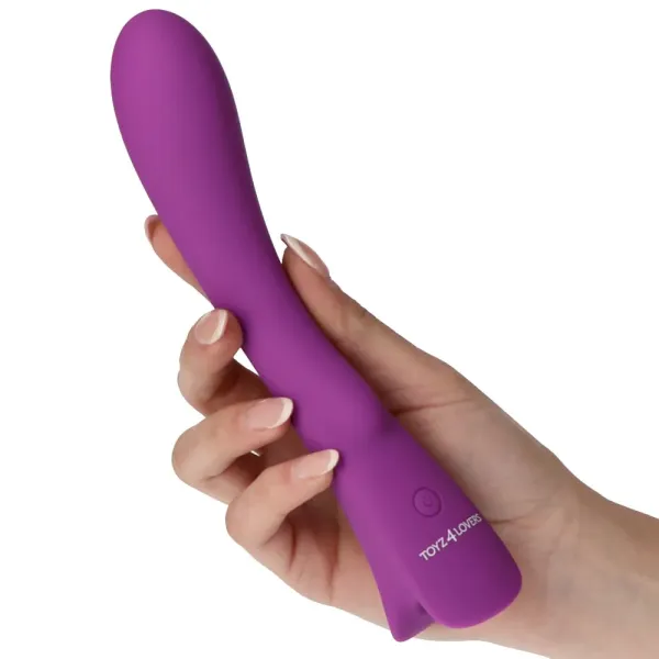 Vibratore vaginale silicone Elys viola