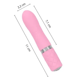 Vibratore mini vaginale silicone rosa Vibratore mini vaginale silicone rosa