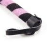 Flogger Frusta a frange nera e rosa 26 cm Flogger Frusta a frange nera e rosa 26 cm
