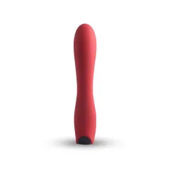 Vibratore punto G silicone rosso Vibratore punto G silicone rosso