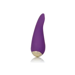 Stimolatore vaginale curvo in silicone viola Stimolatore vaginale curvo in silicone viola