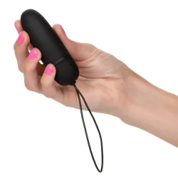 Vibratore bullet silicone telecomandato nero Vibratore bullet silicone telecomandato nero