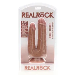 Dildo doppio 12,7/15,2 cm mulatto Dildo doppio 12,7/15,2 cm mulatto