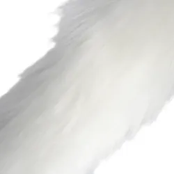 Plug anale metallo coda volpe Bianca Plug anale metallo coda volpe Bianca