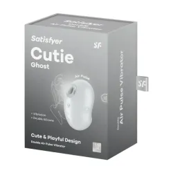 Succhia clitoride Cutie Ghost Bianco Succhia clitoride Cutie Ghost Bianco