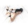 Set costrittivo bondage croce ecopelle nero Set costrittivo bondage croce ecopelle nero