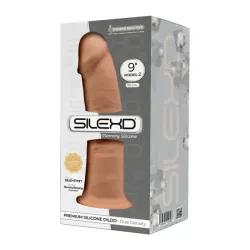 Dildo realistico ventosa SILEXD caram 22.8 cm Dildo realistico ventosa SILEXD caram 22.8 cm