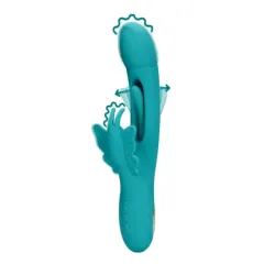 Vibratore rabbit butterfly G-Spot verde acqua Vibratore rabbit butterfly G-Spot verde acqua