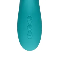 Vibratore rabbit butterfly G-Spot verde acqua Vibratore rabbit butterfly G-Spot verde acqua