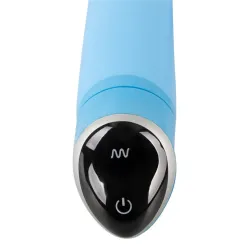 Vibratore classico smile silicone azzurro Vibratore classico smile silicone azzurro