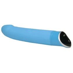 Vibratore classico smile silicone azzurro Vibratore classico smile silicone azzurro