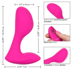 Vibratore punto G silicone Calexotics fucsia Vibratore punto G silicone Calexotics fucsia