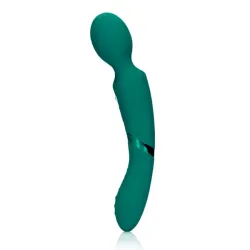 Wand e vibratore 2 in 1 verde acqua Wand e vibratore 2 in 1 verde acqua